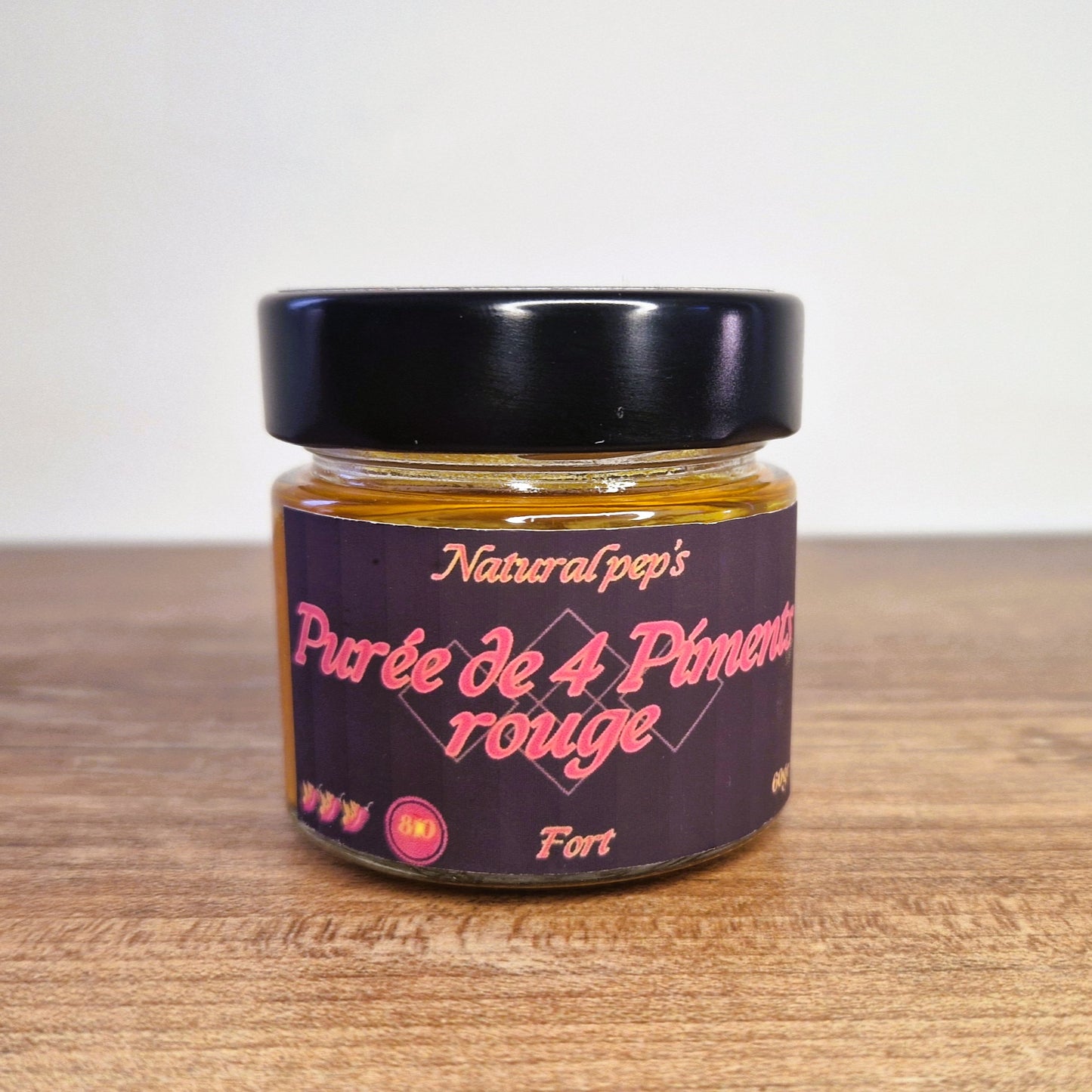 Purée de 4 Piments ROUGES