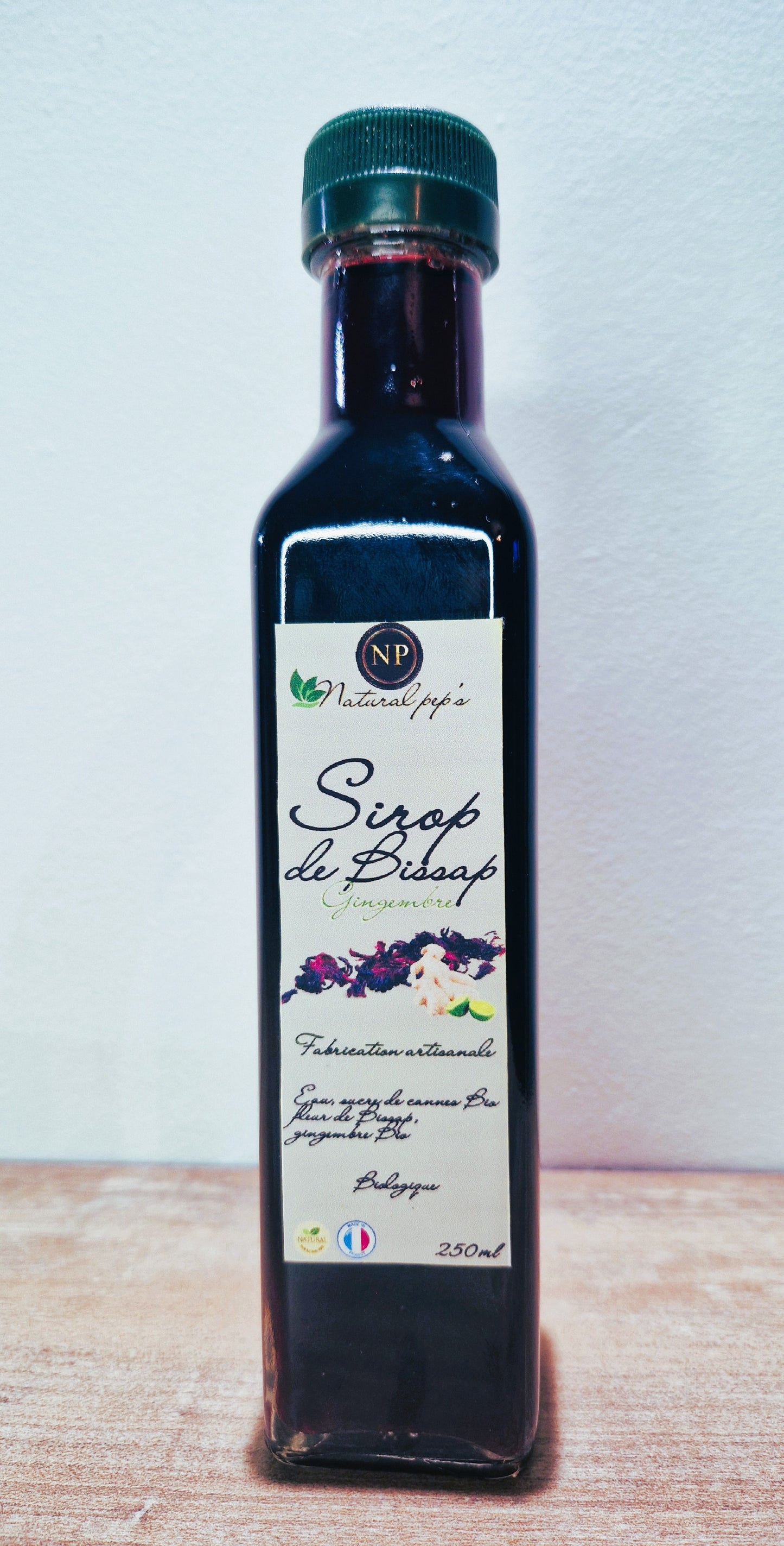 sirop de BISSAP GINGEMBRE