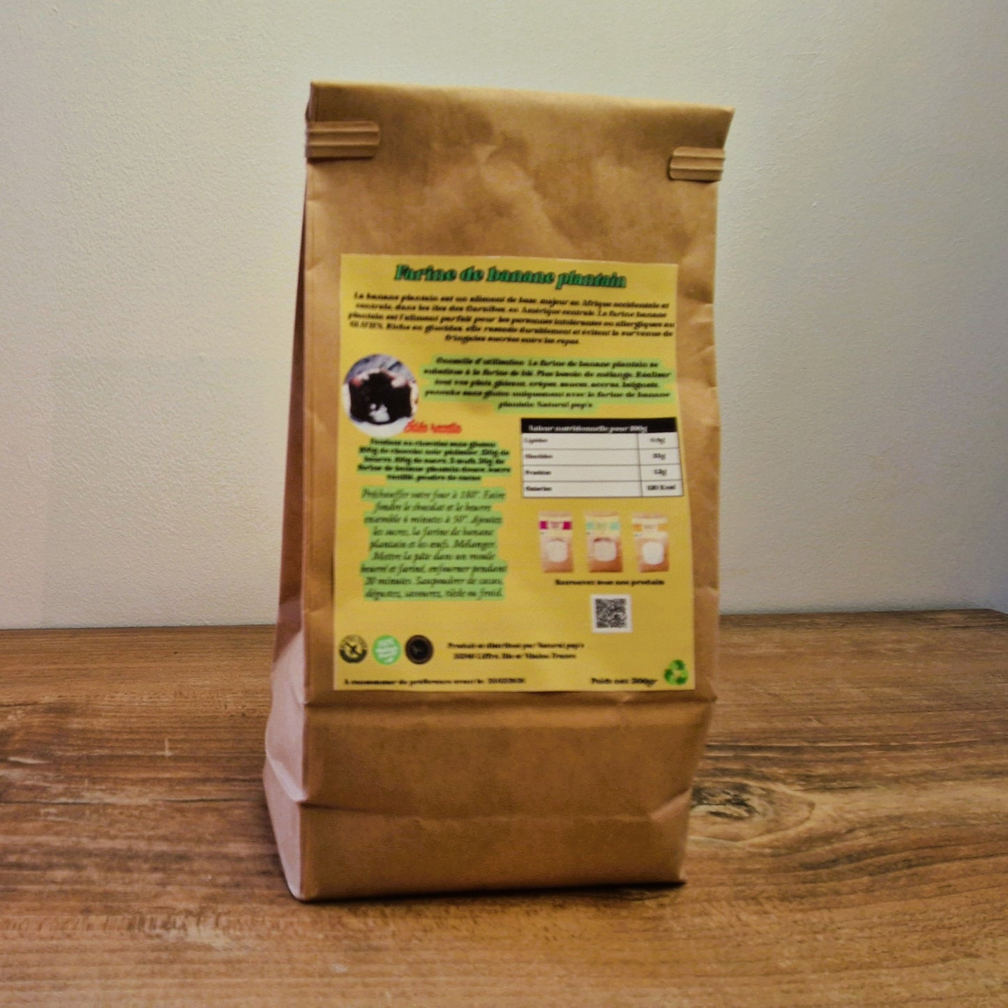 Farine de BANANE PLANTAIN