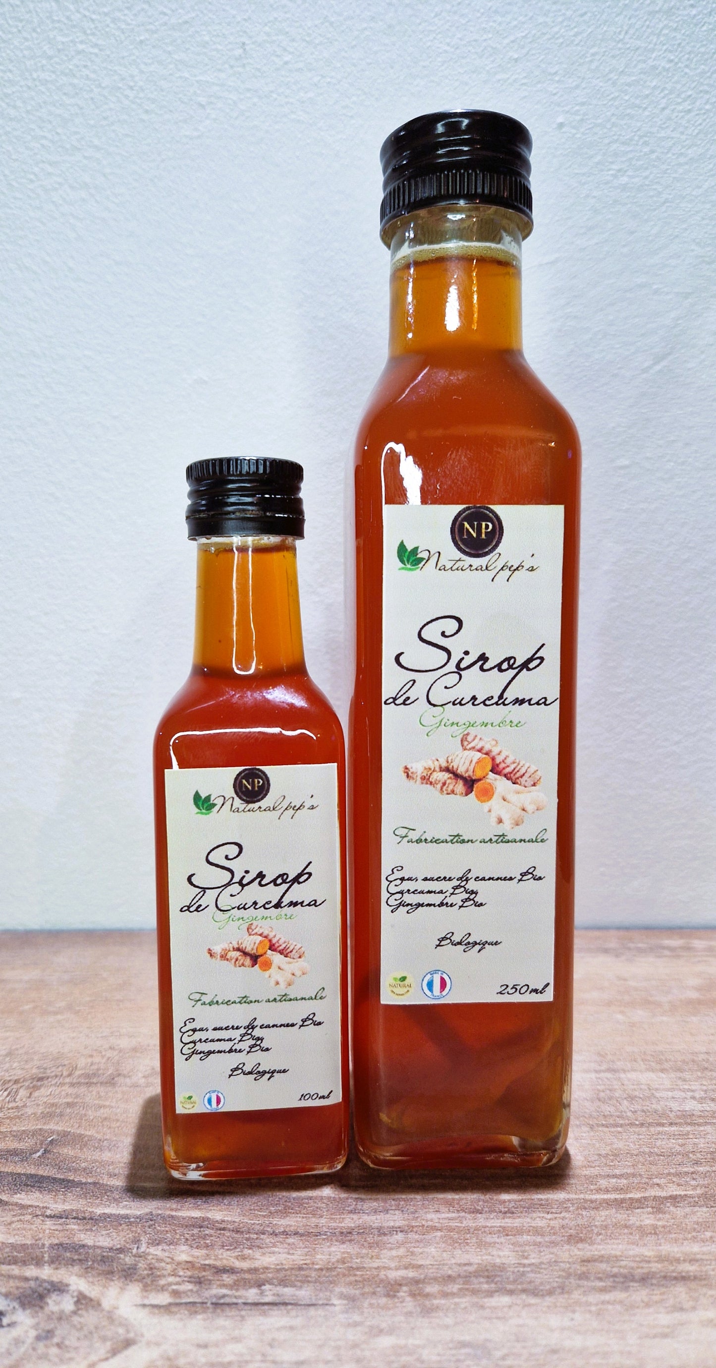 sirop de CURCUMA gingembre
