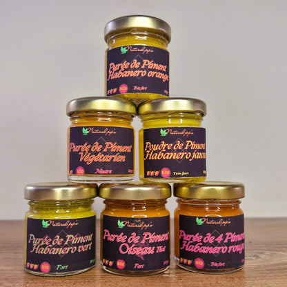 Purée de Piment HABANERO JAUNE