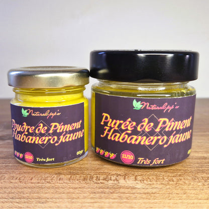 Purée de Piment HABANERO JAUNE