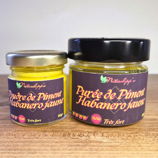 Purée de Piment HABANERO JAUNE