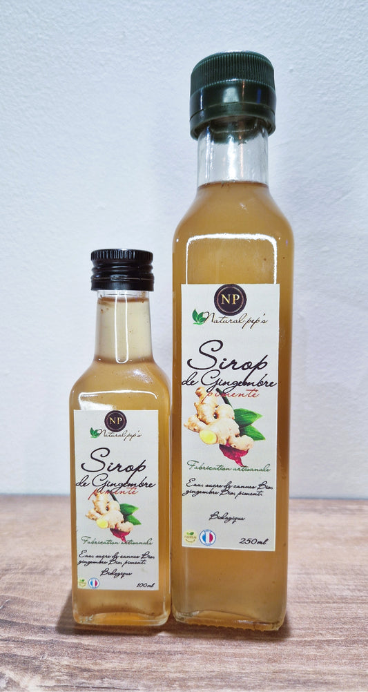 sirop de GINGEMBRE pimenté