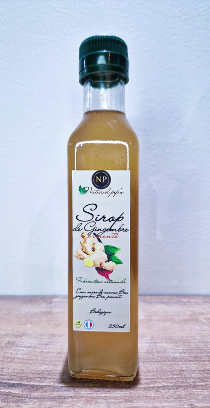 sirop de GINGEMBRE pimenté